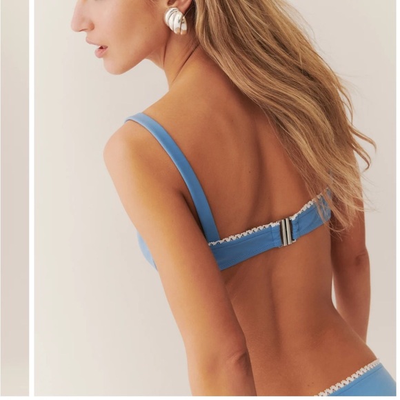 NWT Reformation Bikini Blue—Top Size Large, Bottoms Size Medium - Picture 15 of 16
